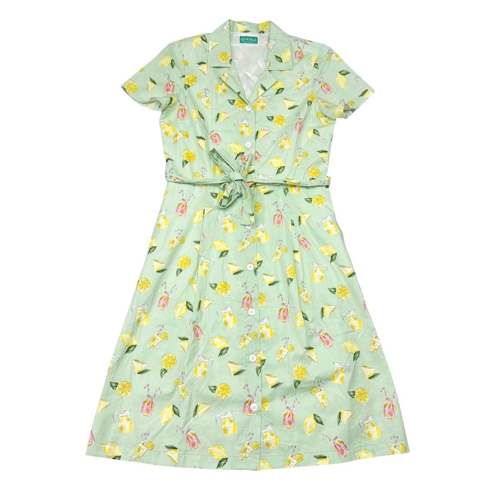 Sarah Patrick Kiel James Patrick Dress Size 4 Lemon Lemonade Preppy Cottage